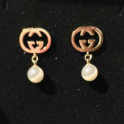aretes tipo gucci